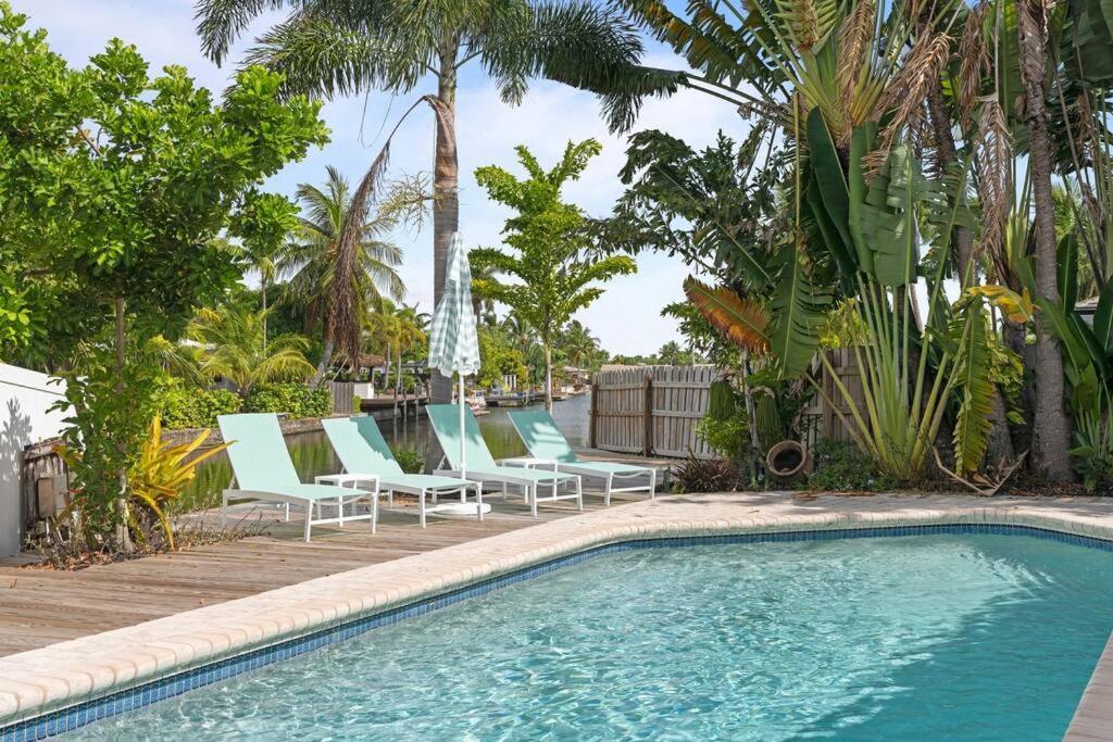 פורט לודרדייל Waterfront-Heated Pool-Mini Golf-Game Room-2Mi Beach מראה חיצוני תמונה